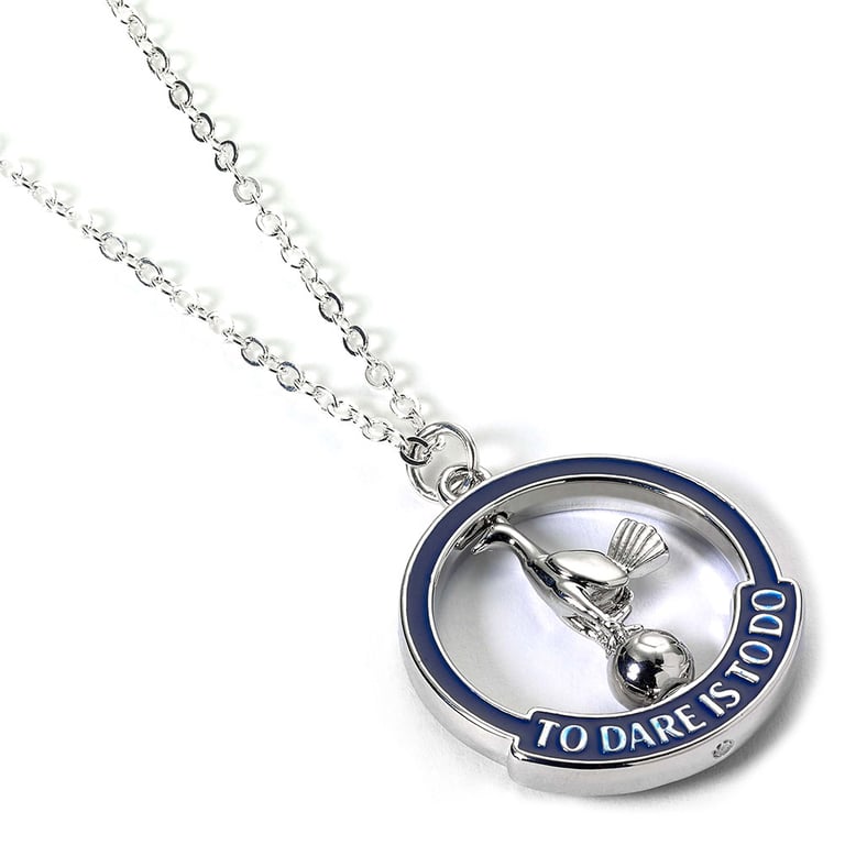 Tottenham Hotspur FC 3D Spinning Hypo-Allergenic Silver Necklace