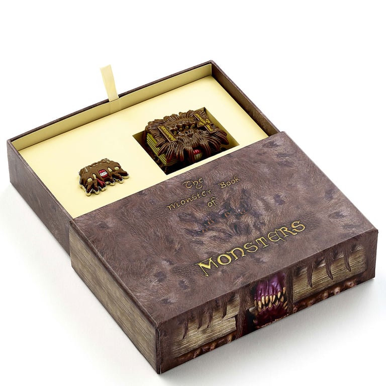 Harry Potter Monster Book Gift Box Set with Keyring and Badge