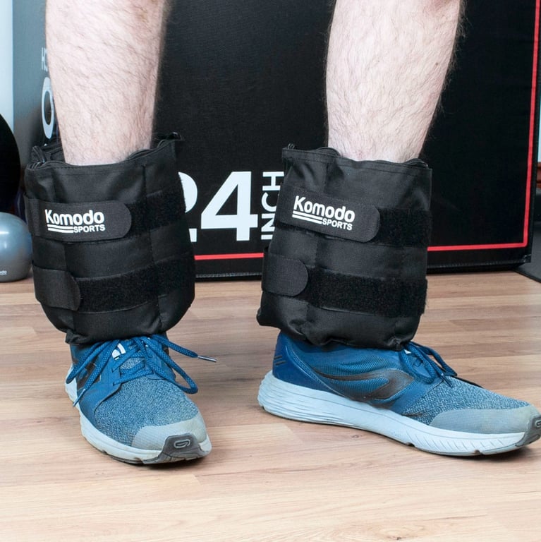 Adjustable Ankle Weights - Increase Workout Intensity Up to 10kg