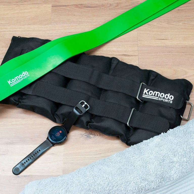 Adjustable Ankle Weights - Increase Workout Intensity Up to 10kg
