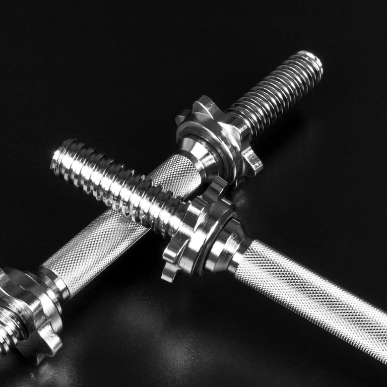 Heavy Duty 16 Inch Spinlock Dumbbell Bars - 80kg Max Bar Rating
