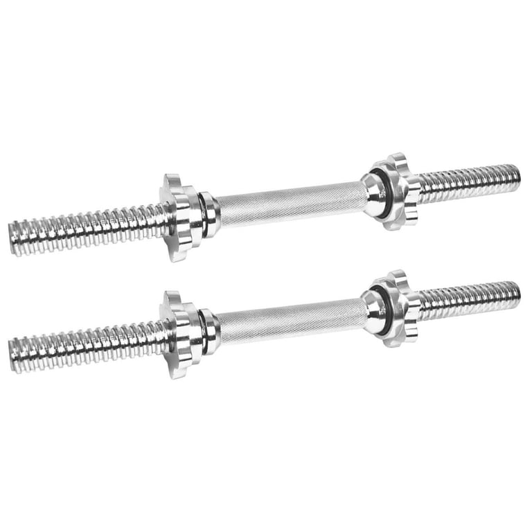 Heavy Duty 16 Inch Spinlock Dumbbell Bars - 80kg Max Bar Rating