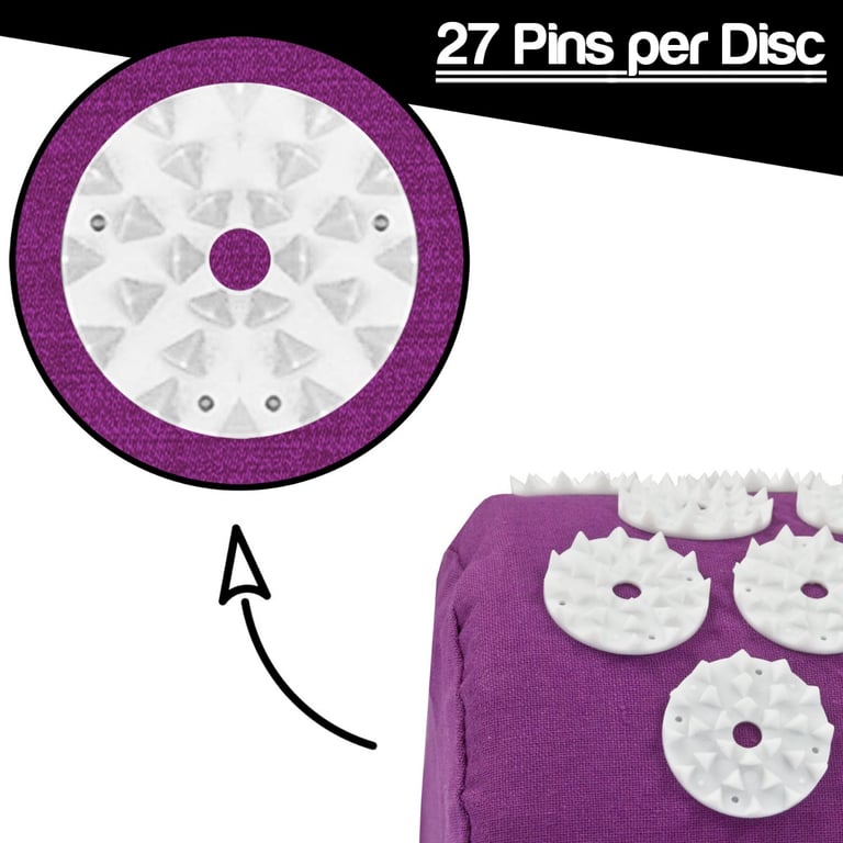 Acupressure Mat Set - Relief from Muscle Pain and Improved Circulation