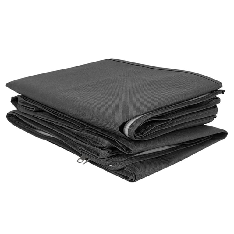 Under-Bed Storage Bags - Breathable & Clear Window Storage for Clothes and Bedding