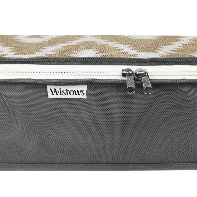 Under-Bed Storage Bags - Breathable & Clear Window Storage for Clothes and Bedding