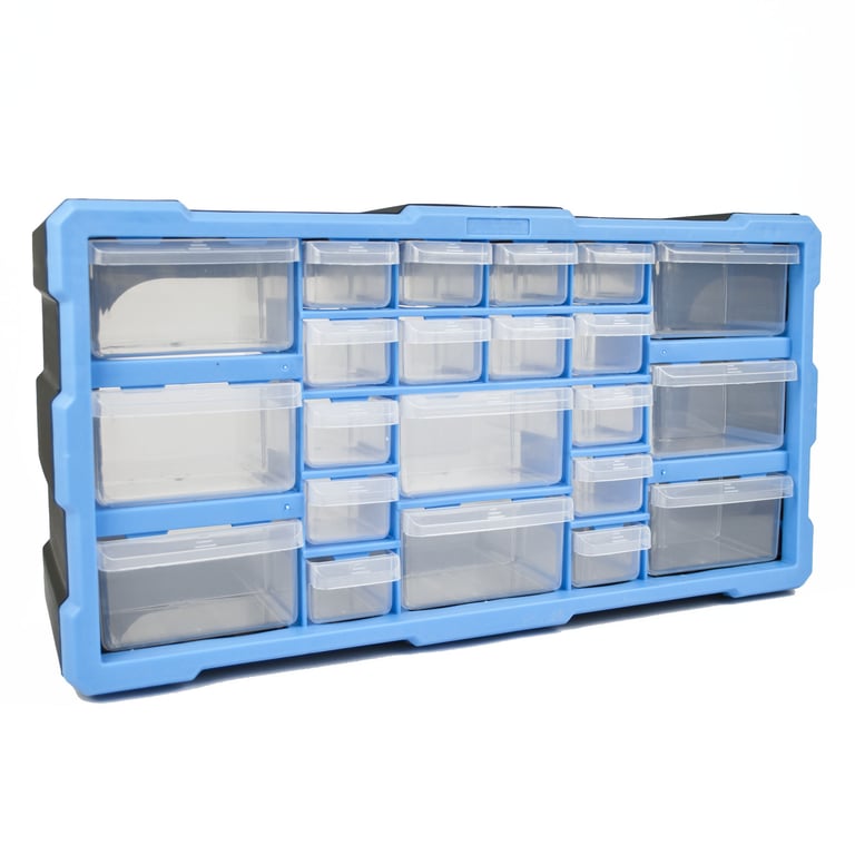 22 Drawer DIY Storage Organiser Unit - Tool and Craft Storage Cabinets