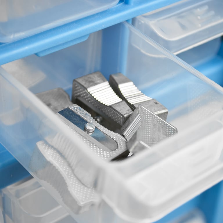 12 Drawer DIY Storage Unit - Craft & Tool Organizer Cabinet
