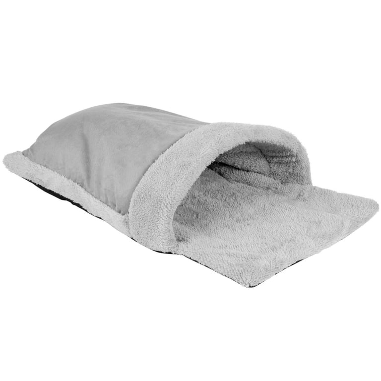 Cosy Cat Pouch Bed - Fleece Lined Hideout and Sleeping Bag for Cats and Small Animals