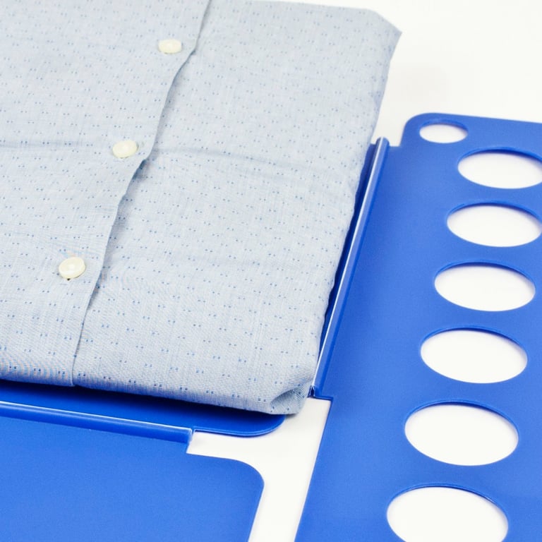 T Shirt Folding Board - Laundry Organizer for Wrinkle Free Clothes Storage