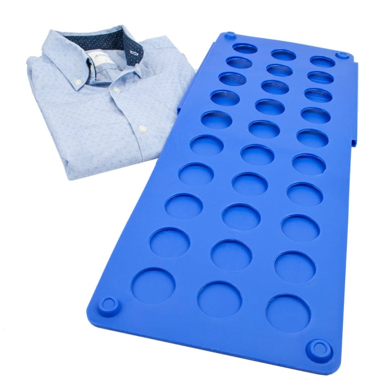T Shirt Folding Board - Laundry Organizer for Wrinkle Free Clothes Storage