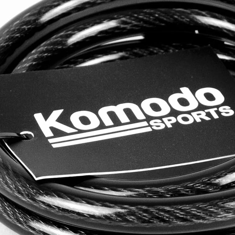 4.5m Heavy Duty Steel Bike Lock Cable - Double Loop Security