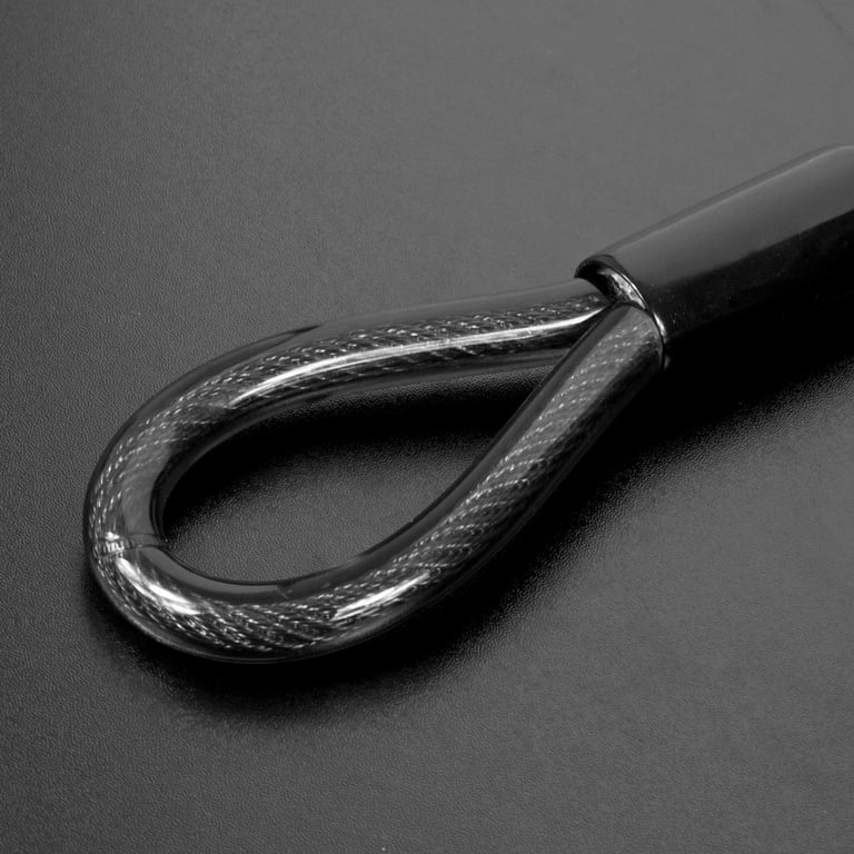4.5m Heavy Duty Steel Bike Lock Cable - Double Loop Security