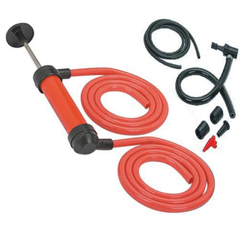 Syphon Pump Oil Extractor - Easy Liquid Transfer and Drainage Kit