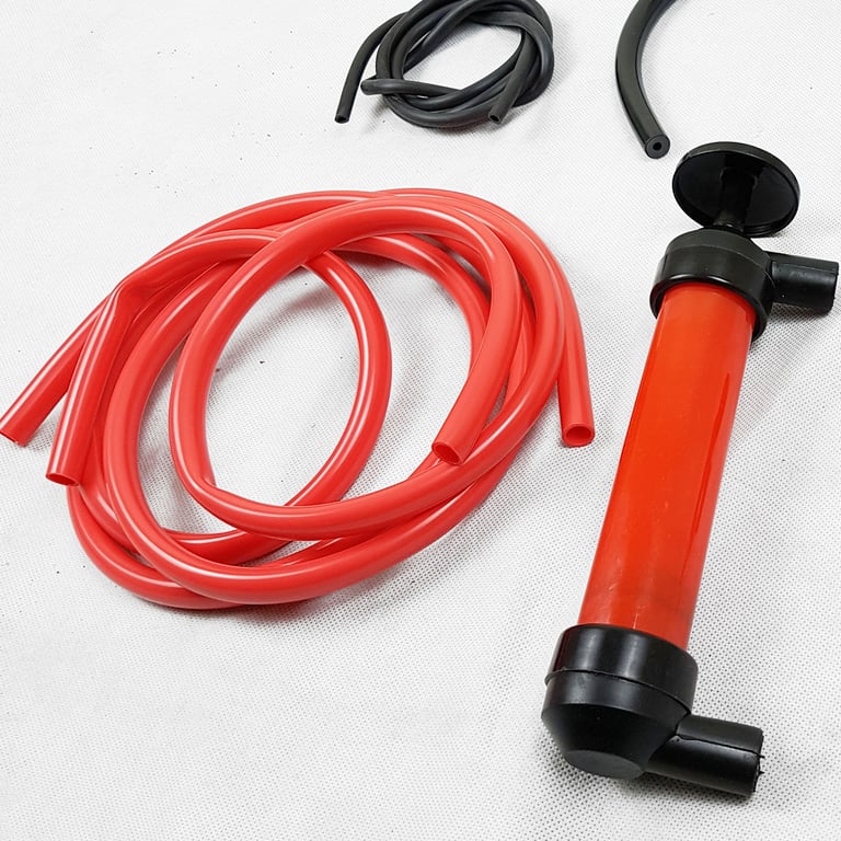 Syphon Pump Oil Extractor - Easy Liquid Transfer and Drainage Kit