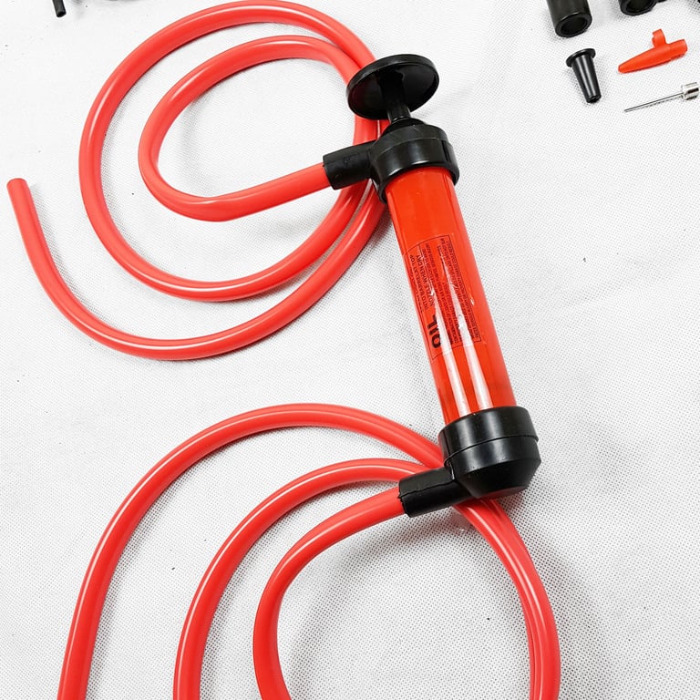 Syphon Pump Oil Extractor - Easy Liquid Transfer and Drainage Kit