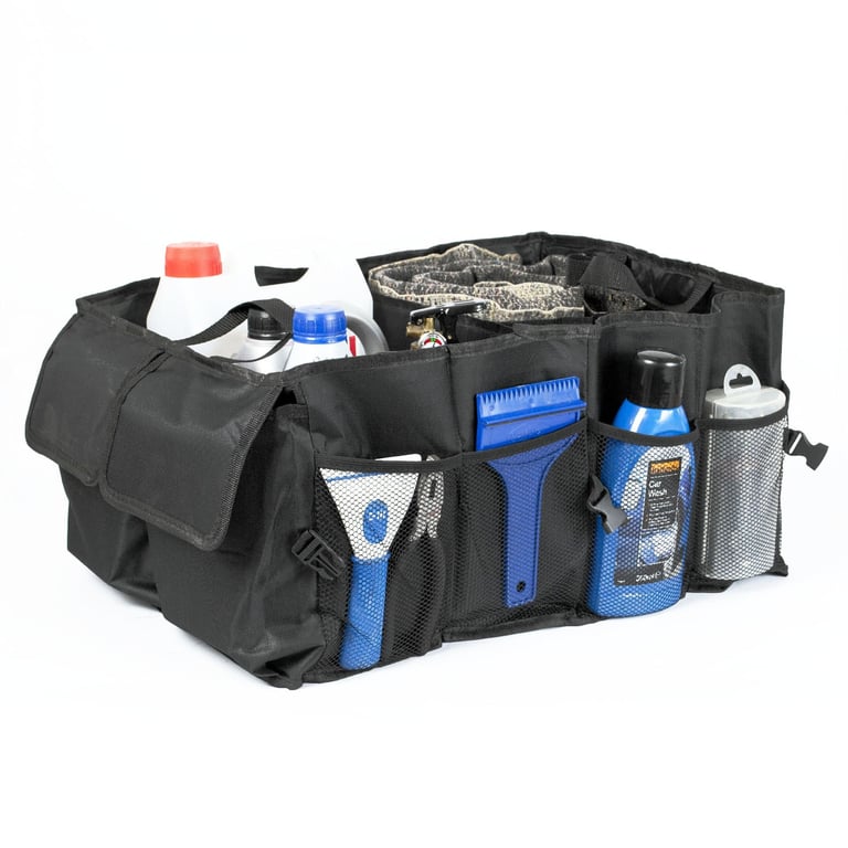 Adjustable Car Boot Organizer - Portable Vehicle Storage Solution