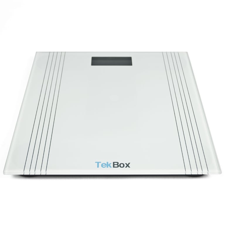 Digital Glass Bathroom Scales - Easy to Use & Accurate Weight Measurement up to 180kg