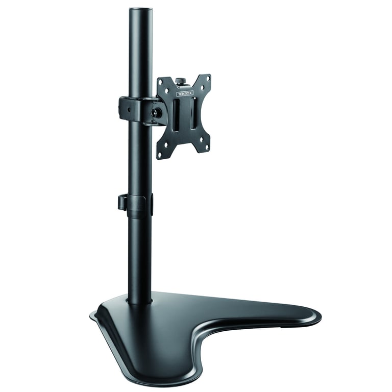 Single Monitor Mount - Save Desk Space with VESA Swivel Tilt Mount