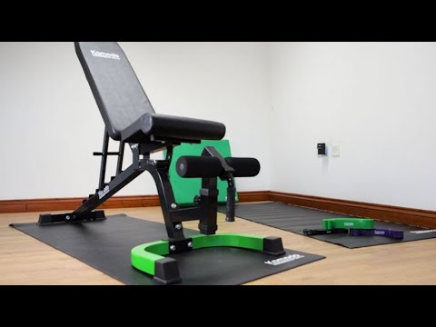 Gym Bench and Bike Trainer Floor Mat - Anti-Vibration Protection for Home Gyms and Indoor Cycling