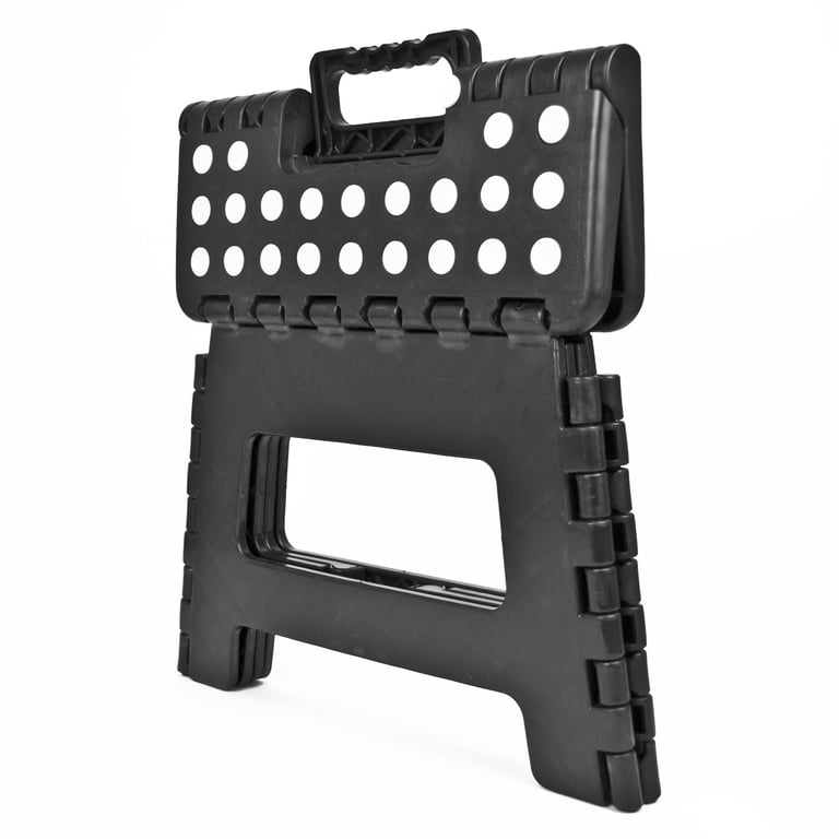 Multi Purpose Folding Step Stool - Heavy Duty Portable Storage Solution