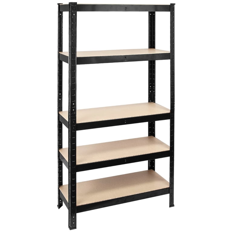 Boltless Garage Shelving Rack - Heavy Duty, Multi-Level Storage Solution