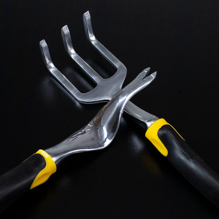 High Quality 6 Piece Gardening Tool Set - Essential Hand Tools for Gardening