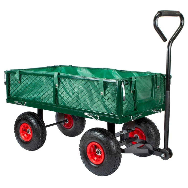 105L Heavy Duty Garden Trolley - All Terrain Wheels & 150kg Capacity