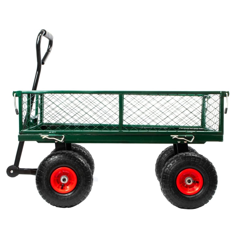 105L Heavy Duty Garden Trolley - All Terrain Wheels & 150kg Capacity