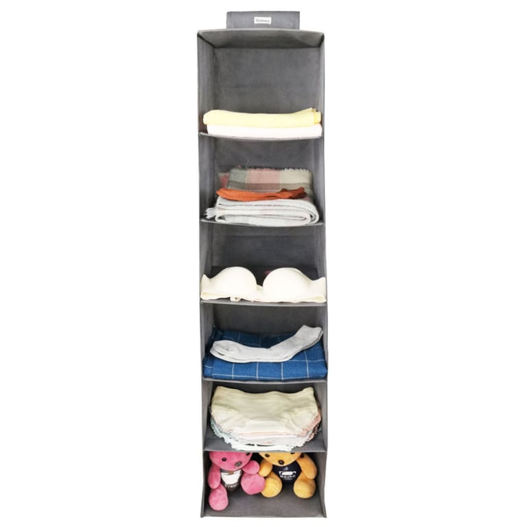 Hanging Shelves Organizer - 6-Level Closet Storage Solution