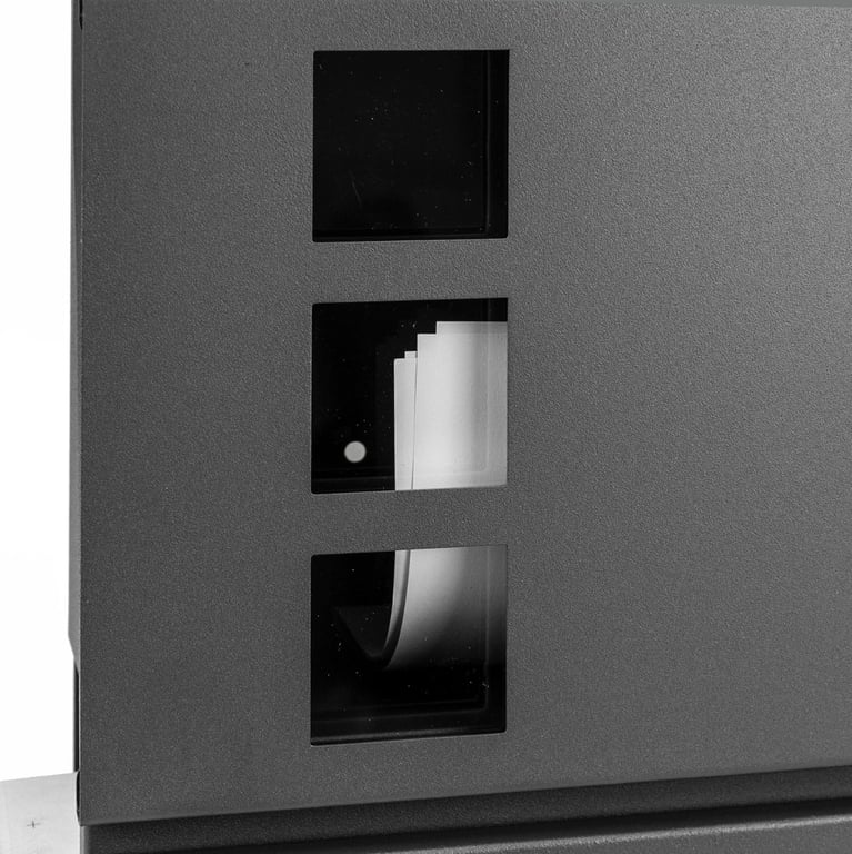 Large Wall Mounted Mailbox - Secure and Spacious Square Design