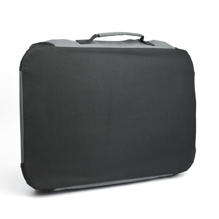 Soft Grey X-Large Travel Pet Carrier - Foldable & Collapsible Design
