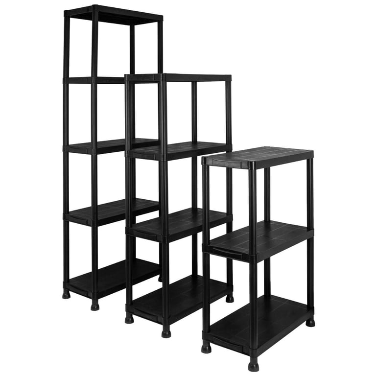 5 Tier Garage Shelves - Easy Assembly, Multi-Level Storage Solution