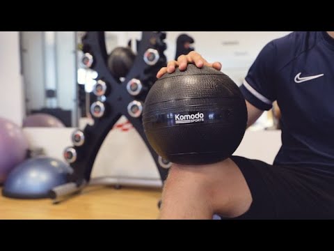 Komodo 12KG Sand-Filled No Bounce Slam Ball for High Intensity Workout