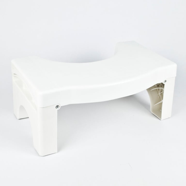 Folding Toilet Step - Natural Squatting Position for Health Benefits & Easy Storage