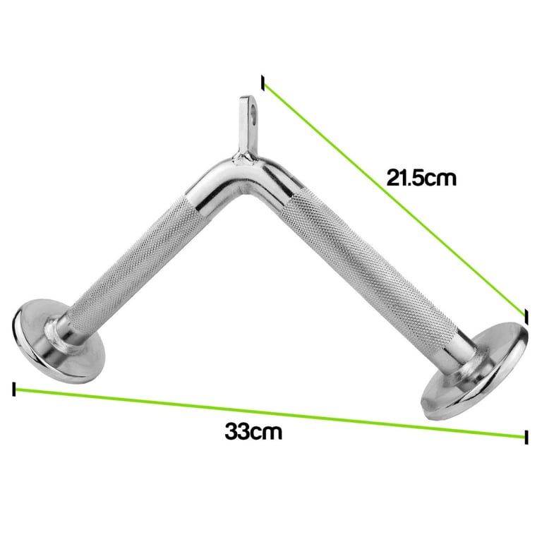 Triceps V Bar - Heavy Duty Cable Attachment Fitness Equipment