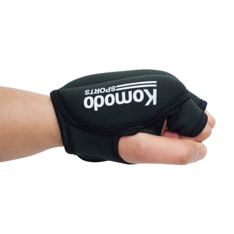 Komodo 2kg Weighted Gloves - Neoprene Padded Exercise Gloves for Arm Strengthening and Fat-Burning Workouts