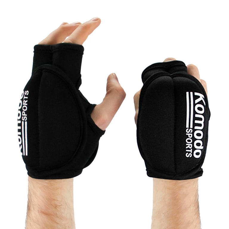 Komodo 2kg Weighted Gloves - Neoprene Padded Exercise Gloves for Arm Strengthening and Fat-Burning Workouts