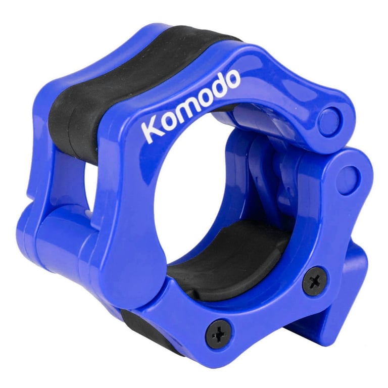 Komodo 2 Inch Spring Bar Collars - Quick Release Olympic Barbells Weight Collar