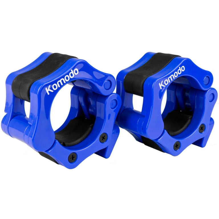 Komodo 2 Inch Spring Bar Collars - Quick Release Olympic Barbells Weight Collar