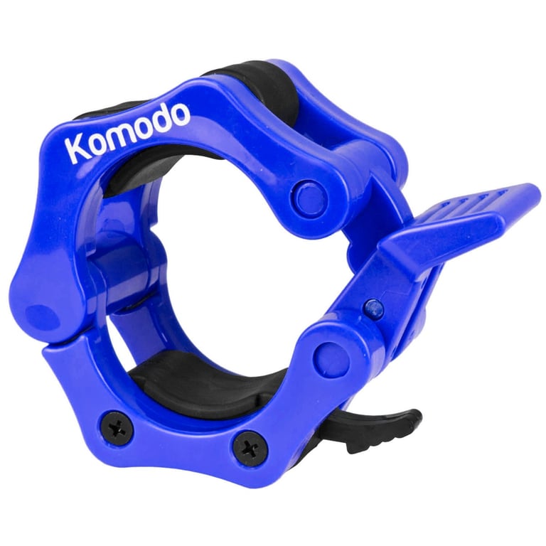 Komodo 2 Inch Spring Bar Collars - Quick Release Olympic Barbells Weight Collar