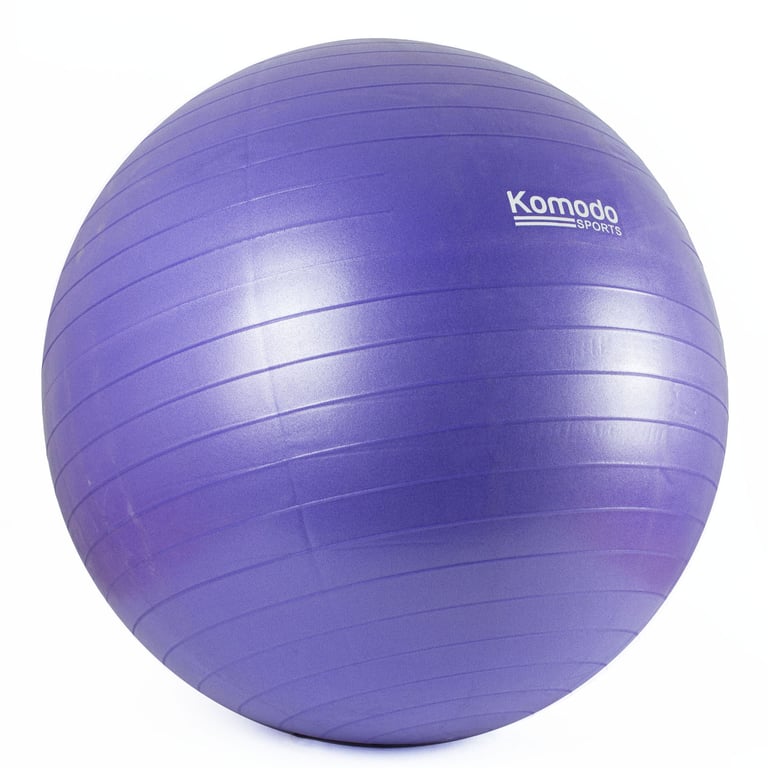 Purple Balance and Core Strength 65cm Yoga Exercise Ball