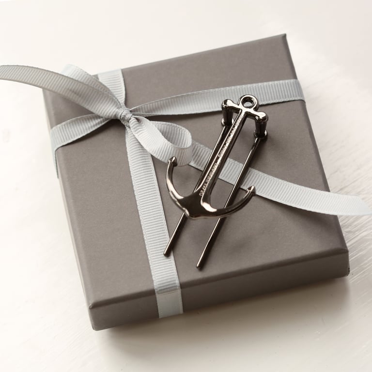 Personalised Metal Book Anchor - Comfortable Reading Stand in Gift Box