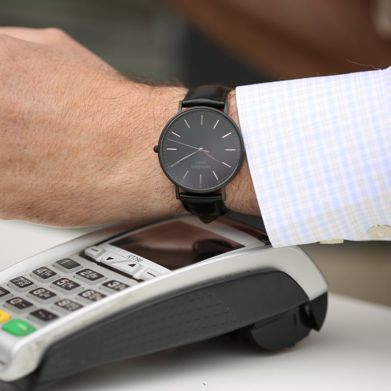 Architect Contactless Payment Watch - Cashback & Multiple Card Management
