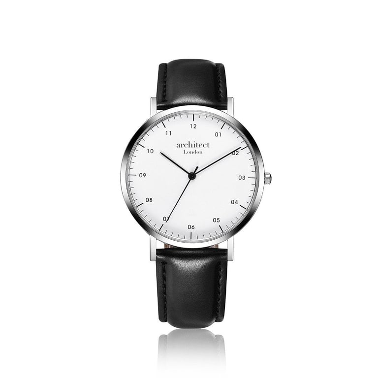Architect Zephyr Engraved Watch - Personalized Handwriting Stainless Steel Timepiece