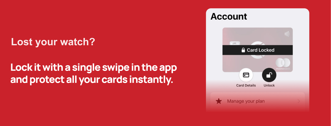 Architect Contactless Payment Watch - Multiple Card Management with Cashback Rewards