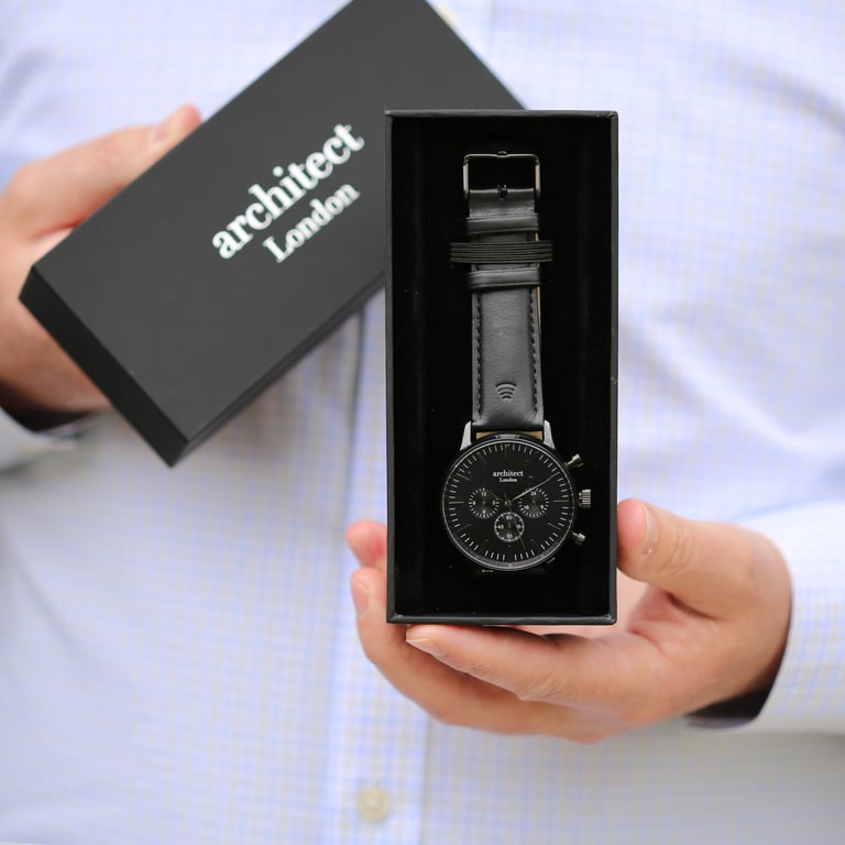 Architect Men s Contactless Payment Watch - Multiple Card Management & Cashback Smartwatch