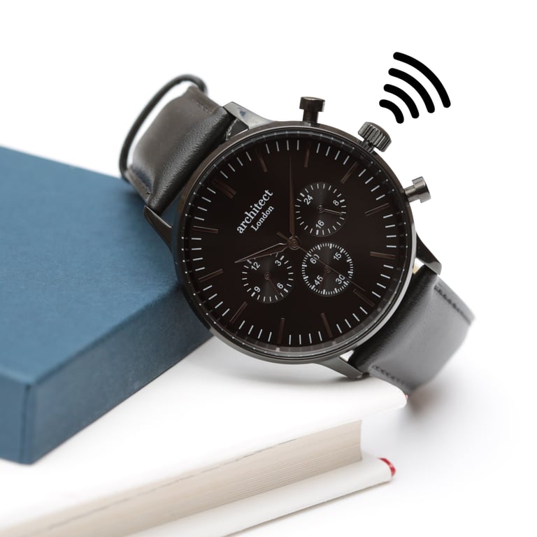 Architect Contactless Payment Watch - Cashback & Multiple Card Management for Men