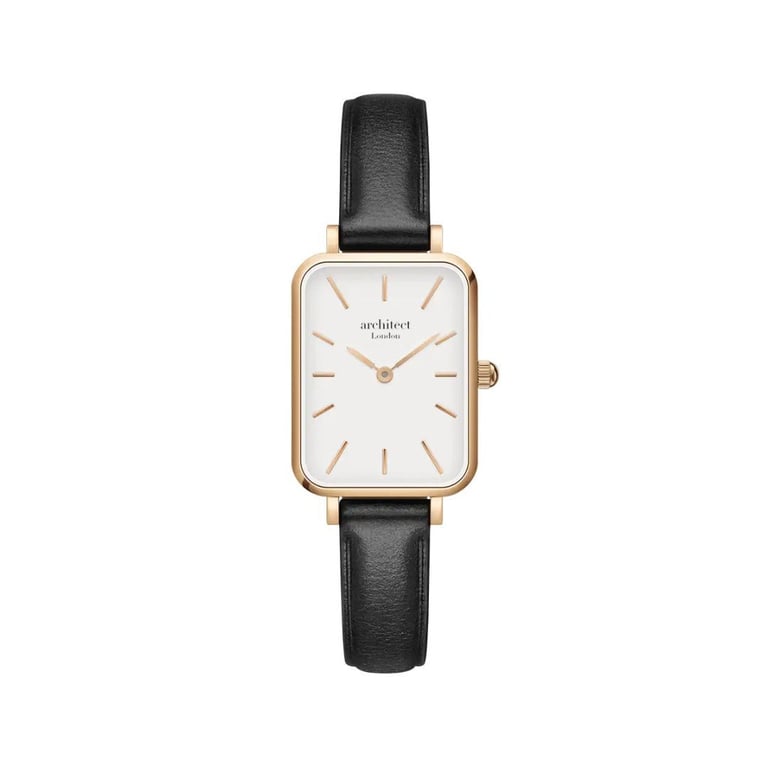Architect Lille Ladies Watch - Engraved Quartz Movement in Stainless Steel Case