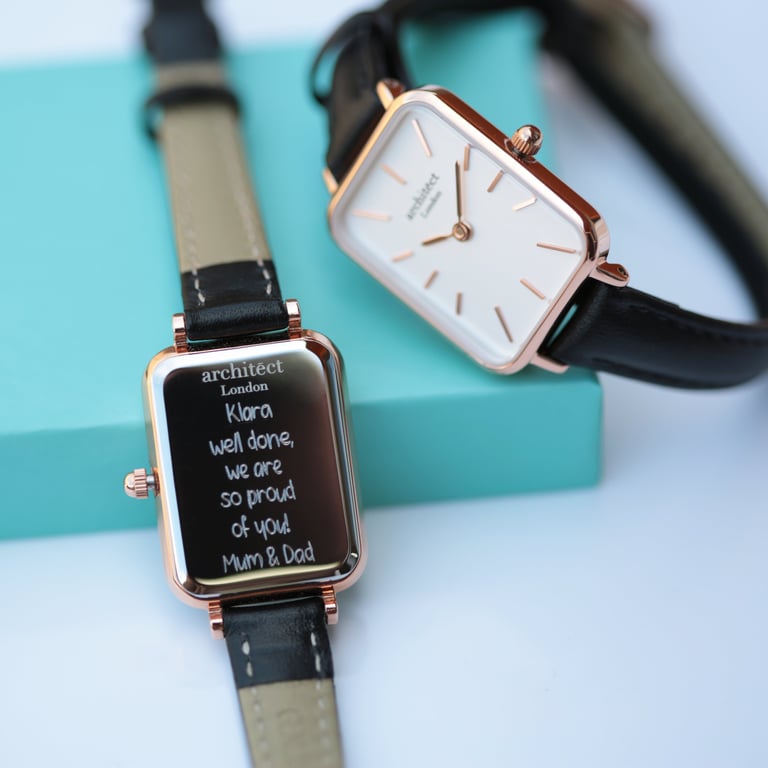 Architct Lille - Personalised Ladies Watch with Handwriting Engraving and Japanese Quartz Movement