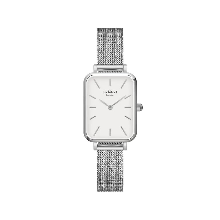 Architct Lille - Personalised Ladies Watch with Handwriting Engraving & Cloud Silver Design